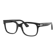 Persol Svarta Glasögonbågar PO 3252V Solglasögon Black, Unisex