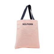 Tommy Hilfiger Tote Bags Pink, Dam