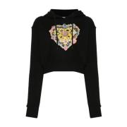 Versace Jeans Couture Sweatshirts Black, Dam