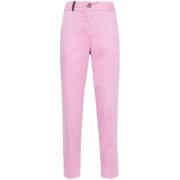 Peserico Trousers Pink, Dam