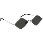 Saint Laurent Ikoniska Solglasögon för Kvinnor Gray, Dam