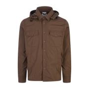 Aspesi Light Jackets Brown, Herr