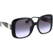 Gucci Stiliga solglasögon för kvinnor Black, Dam