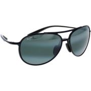 Maui Jim Polariserade solglasögon för stiluppgradering Black, Unisex