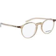 Montblanc Stiliga original receptglasögon för män Brown, Herr