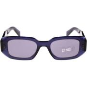 Prada Stiliga Solglasögon för Kvinnor Blue, Dam