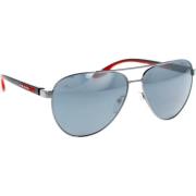 Prada Sport Spegel Lins Solglasögon Gray, Herr