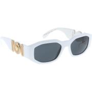 Versace Stiliga Solglasögon för Ögonskydd White, Unisex