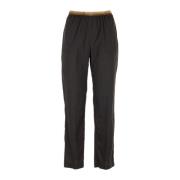 Hartford Wide Trousers Gray, Dam