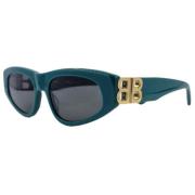 Balenciaga Sunglasses Green, Dam