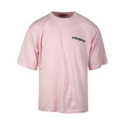 A Paper Kid Rosa T-Shirt Pink, Herr