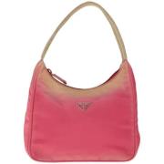 Prada Vintage Pre-owned Tyg prada-vskor Pink, Dam