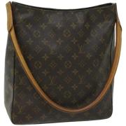 Louis Vuitton Vintage Pre-owned Canvas louis-vuitton-vskor Brown, Dam