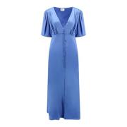 MVP wardrobe Maxi Dresses Blue, Dam
