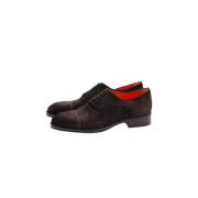 Santoni Laced Shoes Brown, Herr
