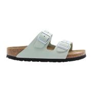 Birkenstock Stiliga sommarsliders för kvinnor Green, Dam