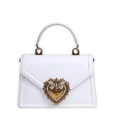 Dolce & Gabbana Optisk Vit Liten Devotion Handväska White, Dam