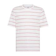 Brunello Cucinelli T-Shirts White, Herr