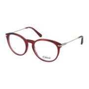 Chloé Original Glasögon med 3-års Garanti Red, Dam