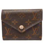 Louis Vuitton Vintage Pre-owned Belagd canvas plnbcker Brown, Dam