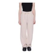 Only Wide Trousers Beige, Dam