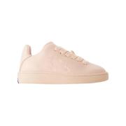 Burberry Vintage Pre-owned Laeder sneakers Beige, Dam