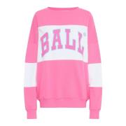 Ball Bubblegum Print Sweatshirt Pink, Dam