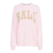 Ball R. Aloma Sweatshirt Milkshake Pink, Dam