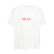 Our Legacy Son-Mat Print Box T-shirt White, Herr