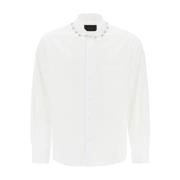 Simone Rocha Klassisk Vit Button-Up Skjorta White, Herr