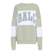 Ball J. Robinson Sweatshirt i Mos Green Green, Dam
