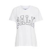 Ball T-Shirts White, Dam