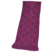 Louis Vuitton Vintage Pre-owned Ylle sjalar Purple, Dam