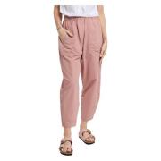 Ottod'Ame Tapered Trousers Pink, Dam