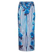 Jean Paul Gaultier Maxi Skirts Blue, Dam
