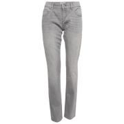 Isabel Marant Pre-owned Pre-owned Denim jeans Gray, Dam