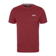 Barbour Röda T-shirts och Polos Red, Herr