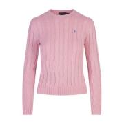 Ralph Lauren Round-neck Knitwear Pink, Dam