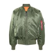 Alpha Industries Grön Logojacka Green, Herr