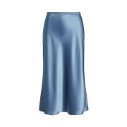 Max Mara Midi Skirts Blue, Dam