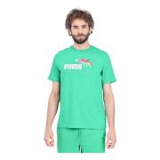 Puma T-Shirts Green, Herr