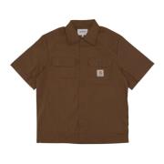 Carhartt Wip Lumber Streetwear T-Shirt Brown, Herr