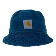Carhartt Wip Kobolt bomull Garrison bucket hatt Blue, Unisex