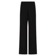 Emporio Armani Trousers Black, Dam