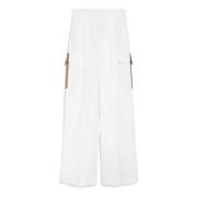 Max Mara Trousers White, Dam