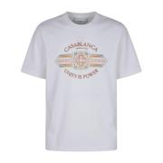 Casablanca Unity Is Power Printed T-shirt White, Herr