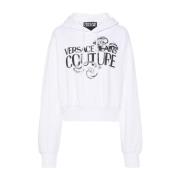 Versace Jeans Couture Sweatshirts White, Dam