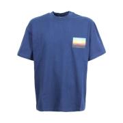 Msgm T-Shirts Blue, Herr