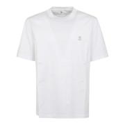 Brunello Cucinelli T-Shirts White, Herr