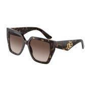 Dolce & Gabbana Stiliga solglasögon Brown, Dam